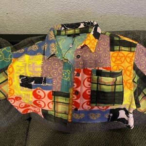 Dolls Kill Cropped Y2K Jacket